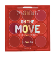 Swiss Beauty On the Move Pigmented Lip Palette