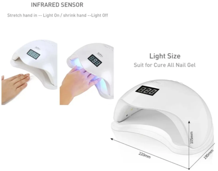 Sun5 UV LED Nail Lamp