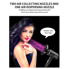 KEMEY HIGH SPEED NEGATIVE IONS HAIR DRYER KM-8896