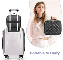 Travel Makeup Cosmetic Bag Lighted Bag With Mirror