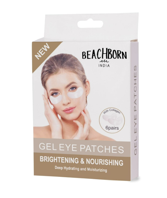 BEACHBORN INDIA Gel Eye Patches Hydrating & Refresh for Puffy Eyes