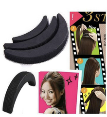 Banana Bumpits Puff Maker Black Hair Style Maker 3 Pieces