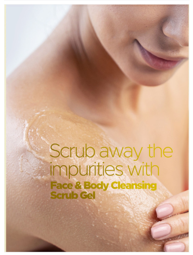 Face &  Body Lemon Cleansing Scrub Gel