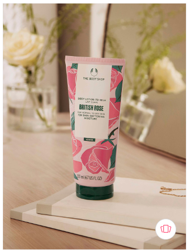 The Body Shop British Rose Body Lotion – 200ML