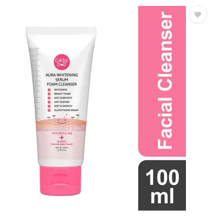CATHY DOLL SD AURA WHITENING SERUM FOAM CLEANSER Face Wash  (100 ml)