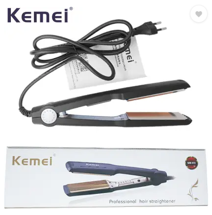 Kemei KM-472 Professional Hair Straightener!