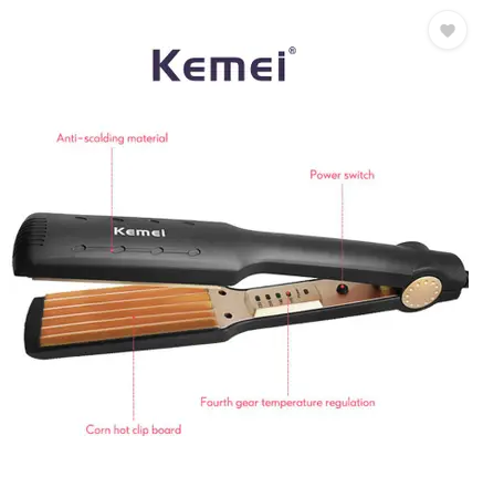 Kemei KM-472 Professional Hair Straightener!
