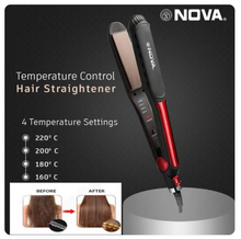 Professional Elegant Aluminum Ceramic Plate Hair Straightener NHS-870