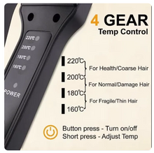 Professional Elegant Aluminum Ceramic Plate Hair Straightener NHS-870