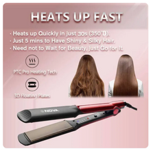 Professional Elegant Aluminum Ceramic Plate Hair Straightener NHS-870
