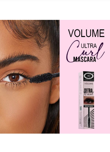 Fashion Colour Volume Max Ultra Curl Mascara- Black