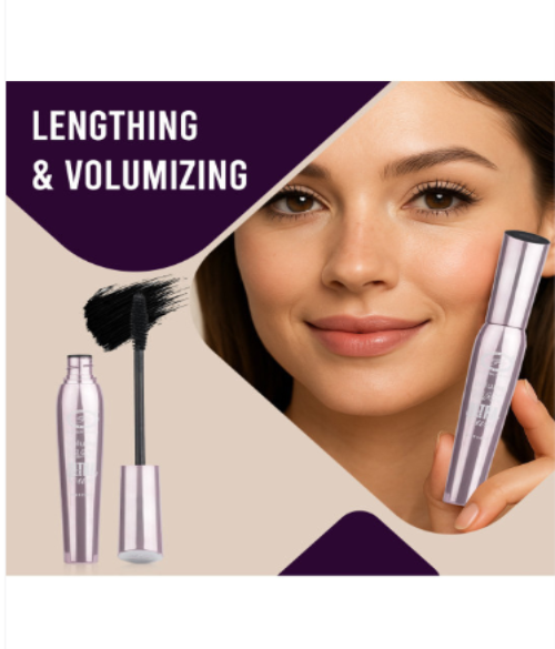 Fashion Colour Volume Max Ultra Curl Mascara- Black