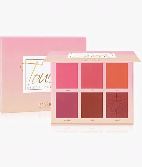 IMAGIC 6 COLOR TOUCH BLUSH PALETTE