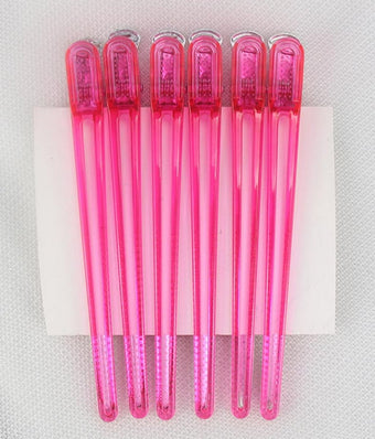 10pcs Hair Care Clips – Stainless Steel Sectioning Clamps