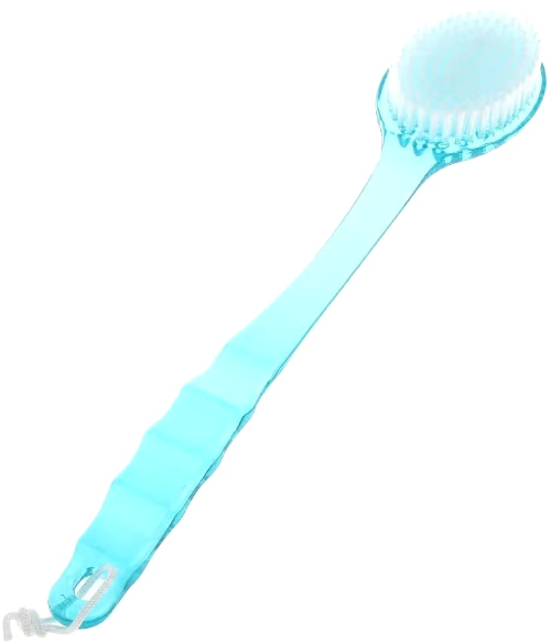 Miss Claire Bath Brush with Bristles For Men And Women , Blue