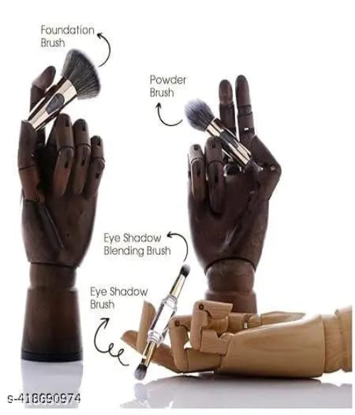Professional 4-in-1 Makeup Brush Set