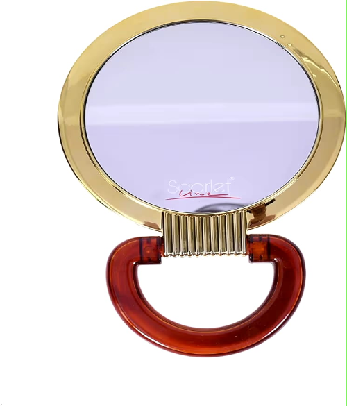 SCARLET LINE DOUBLE SIDED  MIRROR SMALL SIZE