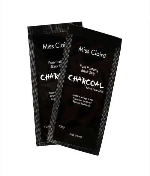 MISS CLAIRE PORE PURIFYING BLACK CHARCOAL NOSE STRIPS