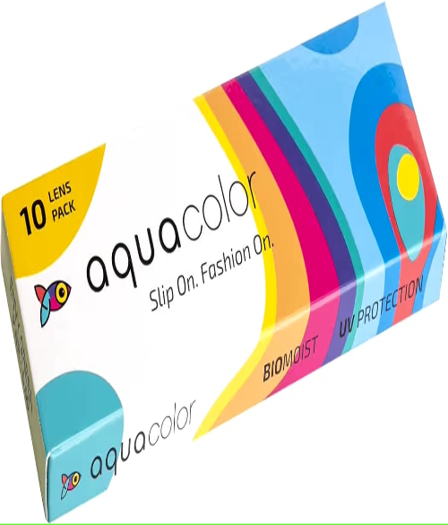 AQUACOLOR DAILY COLOR CONTACT LENSE