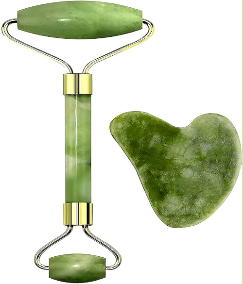 STONE JADE ROLLER MASSAGE TOOL