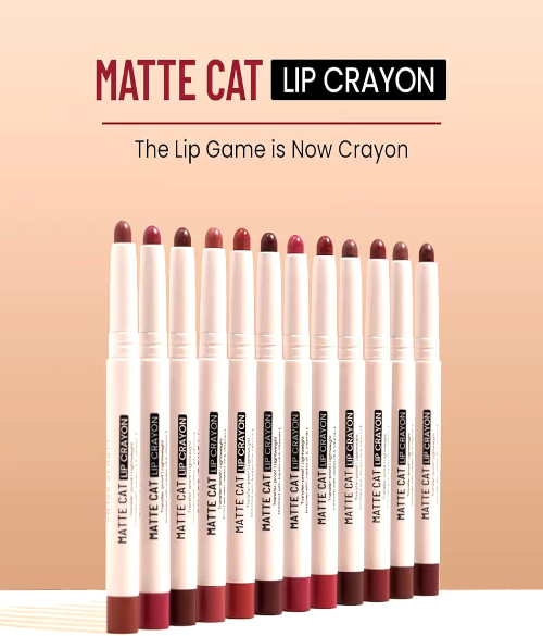 SWISS BEAUTY MATTE CAT LIP CRAYON LIPSTICK SB215