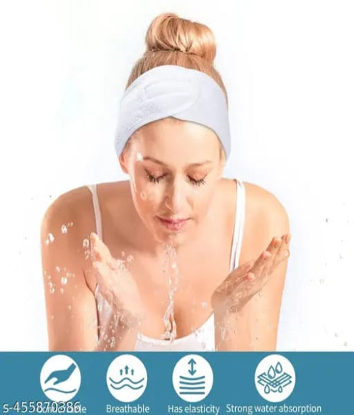 Stretchable Elasticized Facial Headband for Women