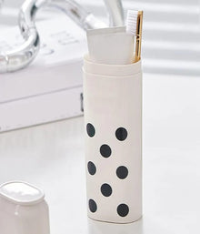 Travel Toothbrush Cup multiple compartments