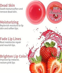 Strawberry Lip Mask in a Cute Honey Pot Container