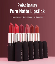SWISS BEAUTY PURE MATTE LIPSTICK SB-S6