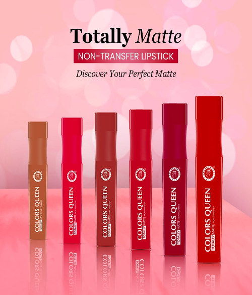 COLORS QUEEN  TOTALLY MATTE NON TRANSFER LIQUID LIPSTICK NTG23