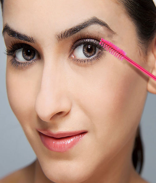 Pack of 10 Pcs Eyelash Makeup Brush Mascara Wands Applicators