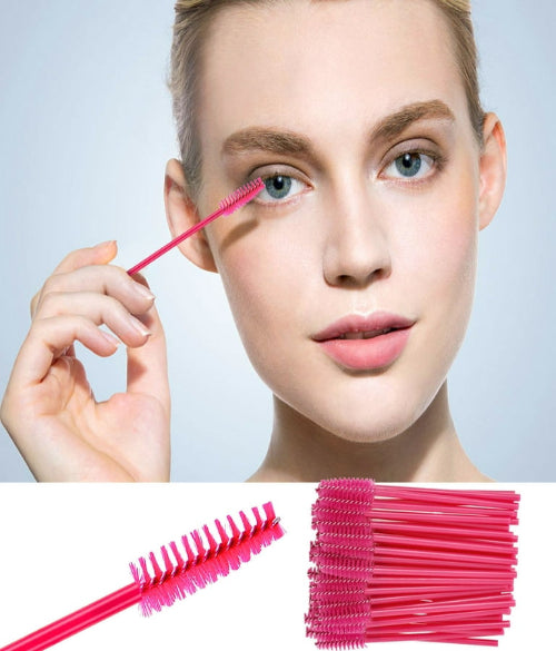 Pack of 10 Pcs Eyelash Makeup Brush Mascara Wands Applicators