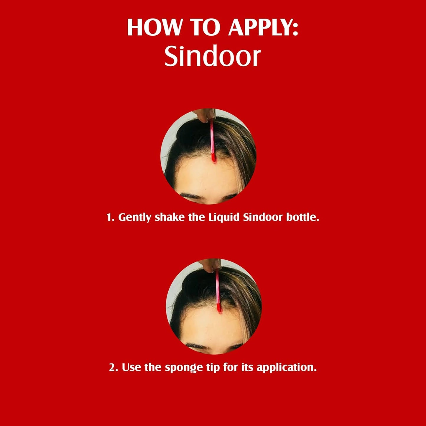 GLAM21 Liquid Sindoor With Sponge Tip Applicator