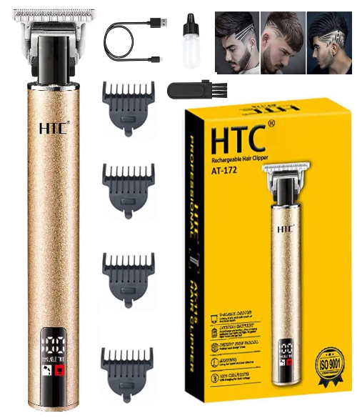 HTC RECHARGEABLE HAIR CLIPPER| HAIR TRIMMER AT-118