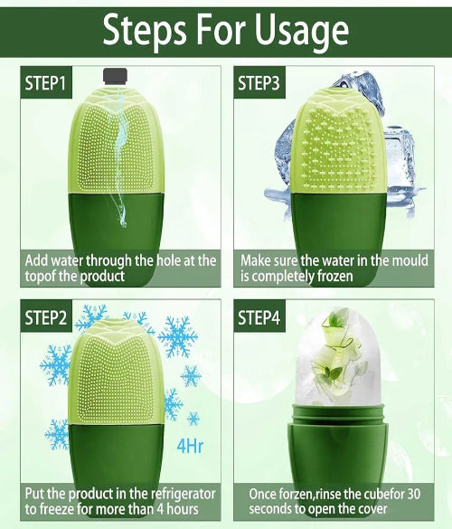 Ice Mold & Roller – Ice Facial