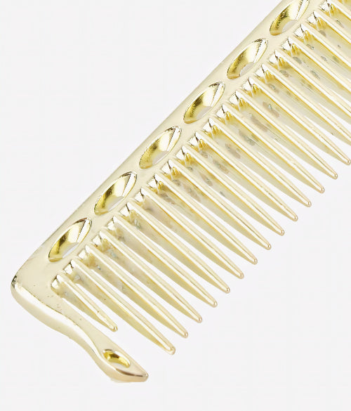 Stainless Steel Haircut Comb with Wide and Fine Teeth