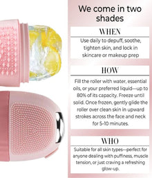 Ice Roller with Scrubber for Face