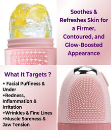 Ice Roller with Scrubber for Face