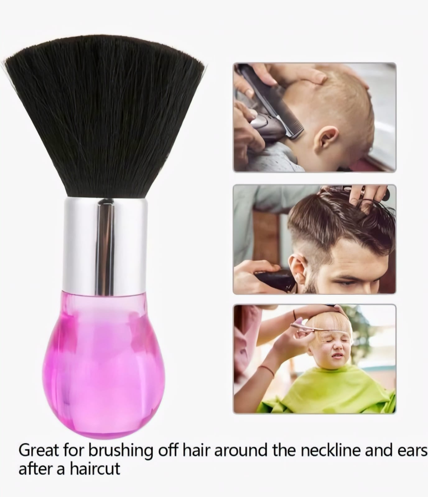Neck Duster Brush, Portable Barber Brush
