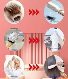 Retractable Swivel & Lift Hair Brush