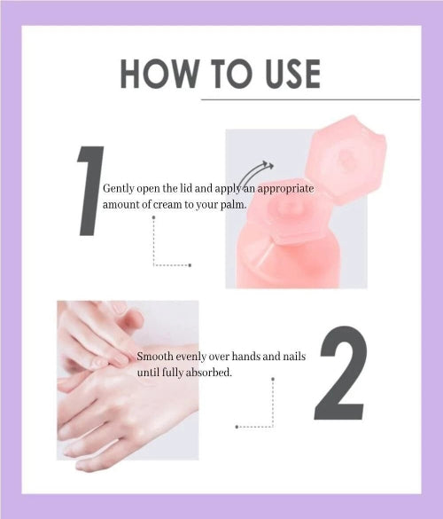 Cathy Doll 2% Hyaluron Hand Mask  Peach