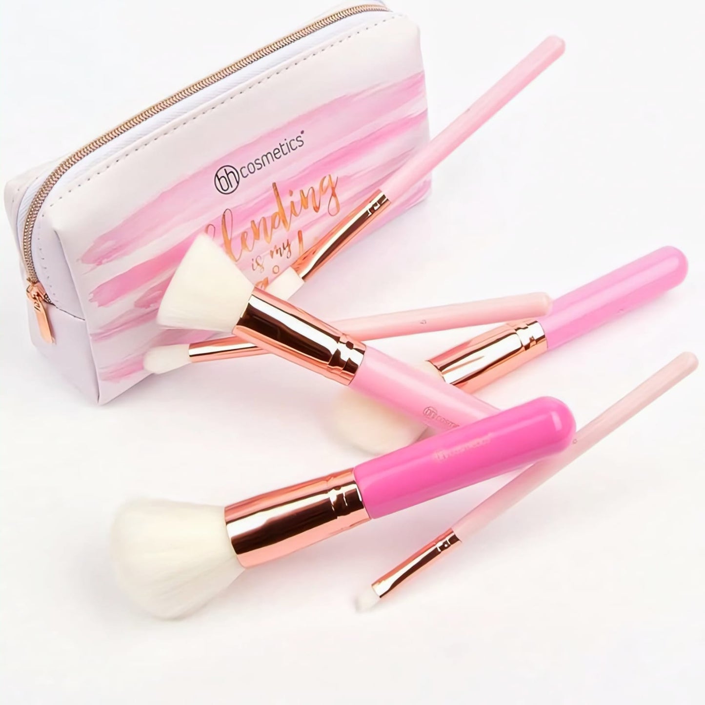 Bh Cosmetics Mini Pink Perfection Brush Set