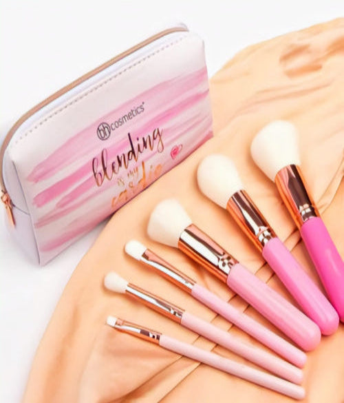 Bh Cosmetics Mini Pink Perfection Brush Set