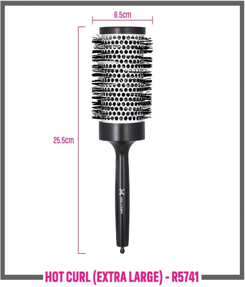 Miss Claire Round Hair Brush For Hair Styling, Curling & Straightening