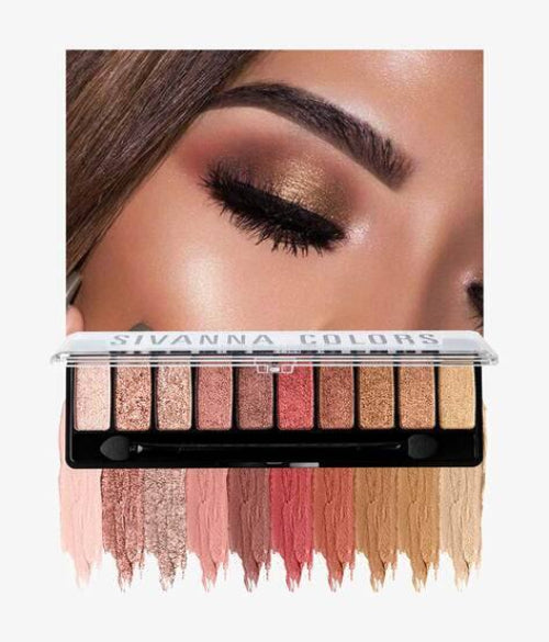 10 Color Eye Shadow Makeup Series – Luxury Wet Matte Palette