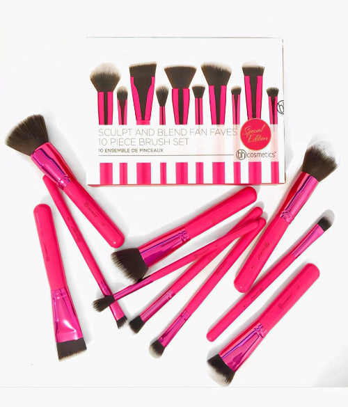BH Cosmetics Sculpt and Blend Brush Set 10 Piece