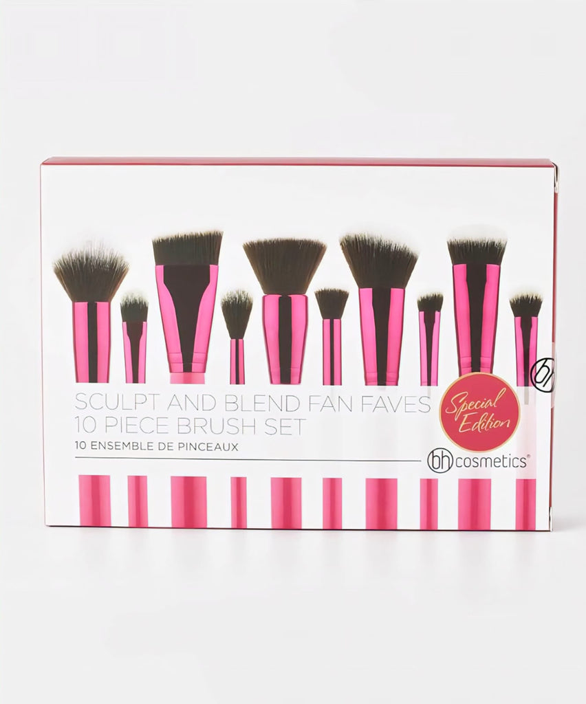BH Cosmetics Sculpt and Blend Brush Set 10 Piece