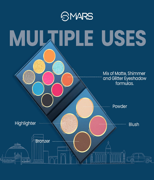 MARS THE CITY PARADISE MAKEUP KIT MK103