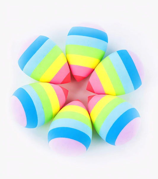 Rainbow Makeup Sponge, Multi-Colour