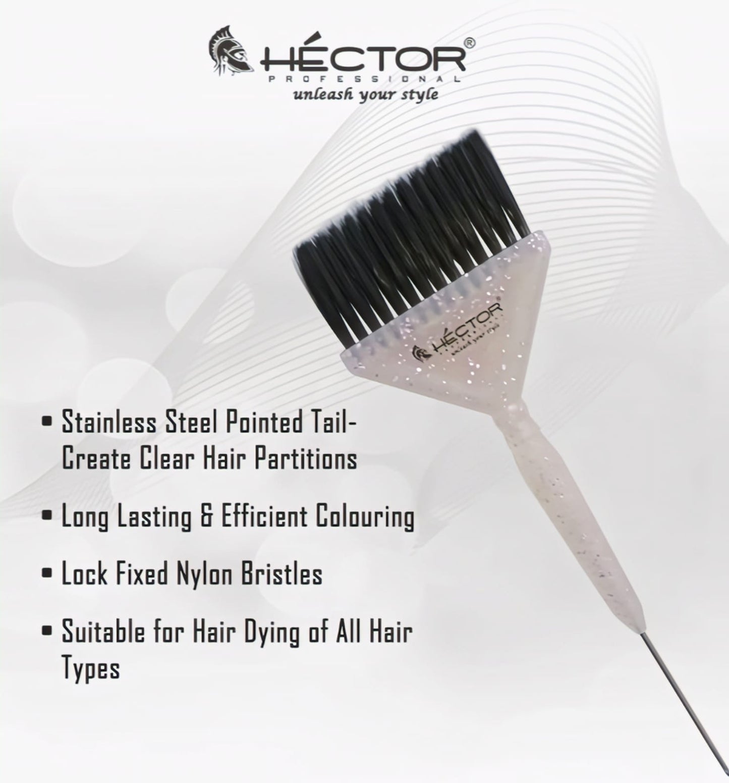 Professional Soft Bristle Hair Coloring Brush